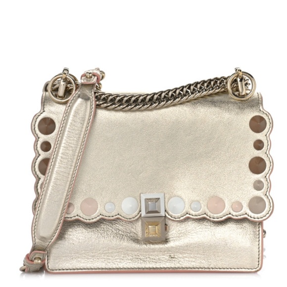 Fendi Studded and Scalloped Kan I Bag - Picture 2 of 4